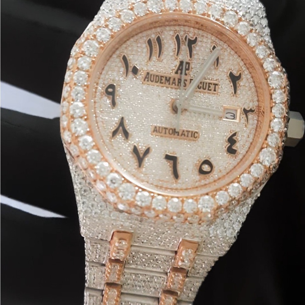 Audemars Piguet Silver and Gold Watch